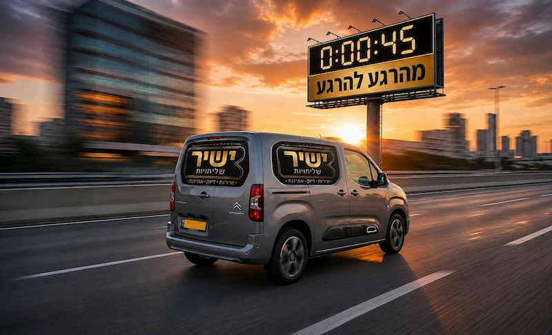 משלוחים מהרגע להרגע